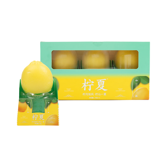 Lemon Fruit Ice Cream – Viral Asian Dessert 🍋