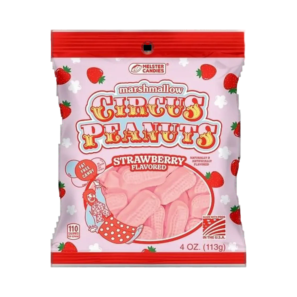Melster - Strawberry Circus Peanuts