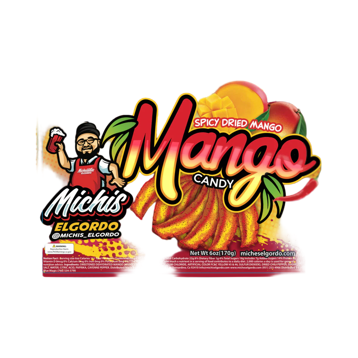 Micheladas El Gordo - Mango Candy