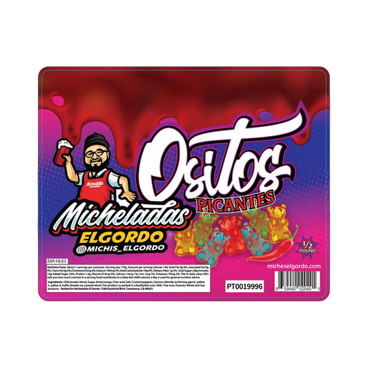 Micheladas El Gordo - Ositos Picantes Spicy Bears