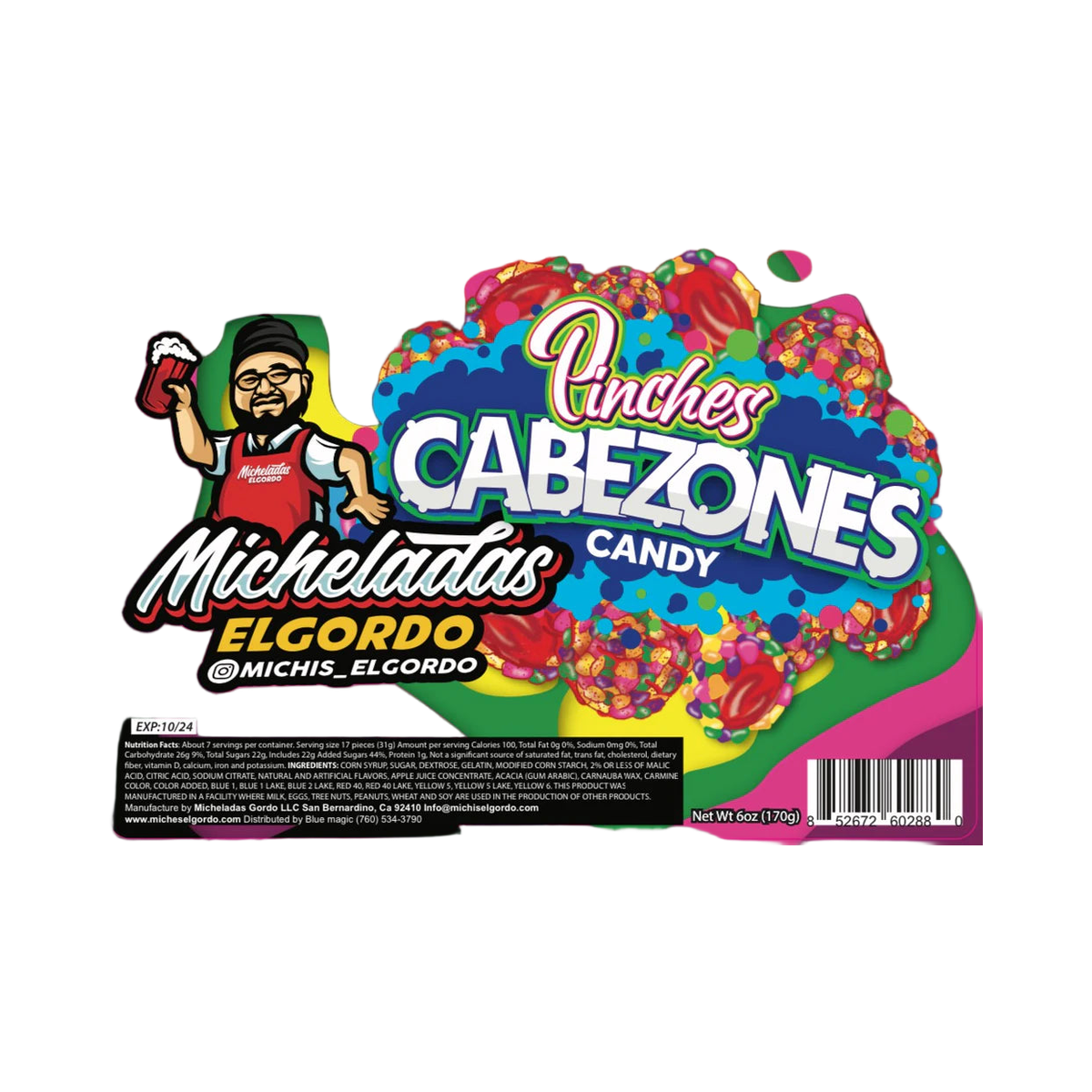 Micheladas El Gordo - Pinches Cabezones