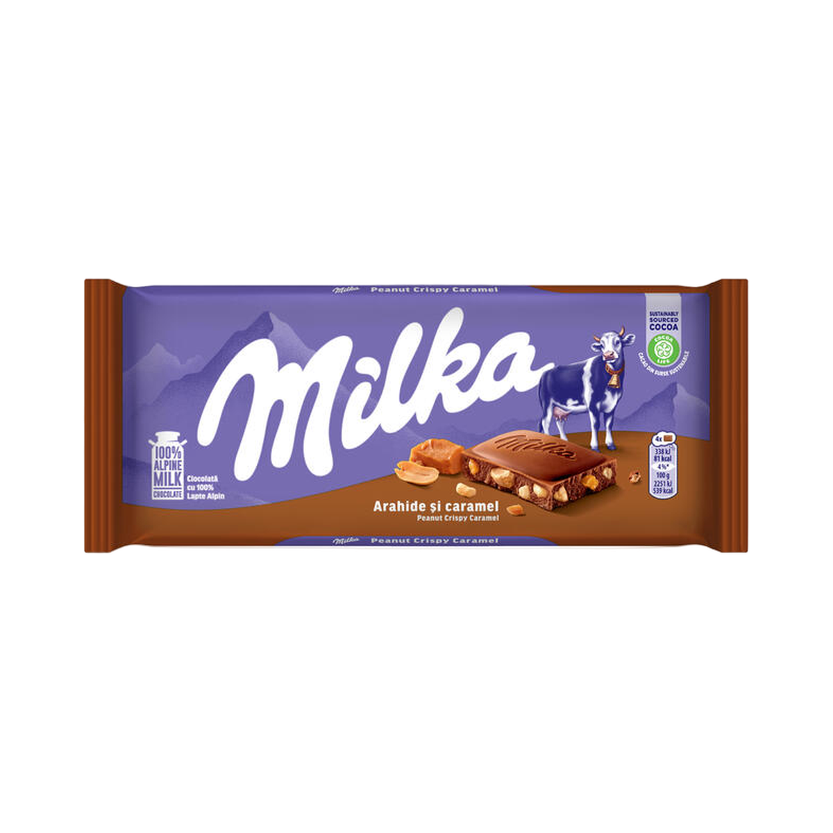 Milka - Arahide Si Caramel