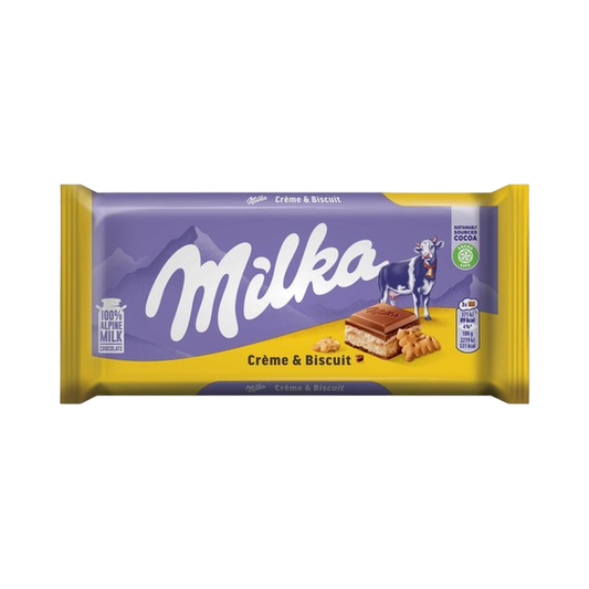 Milka - Crema Si Biscuit