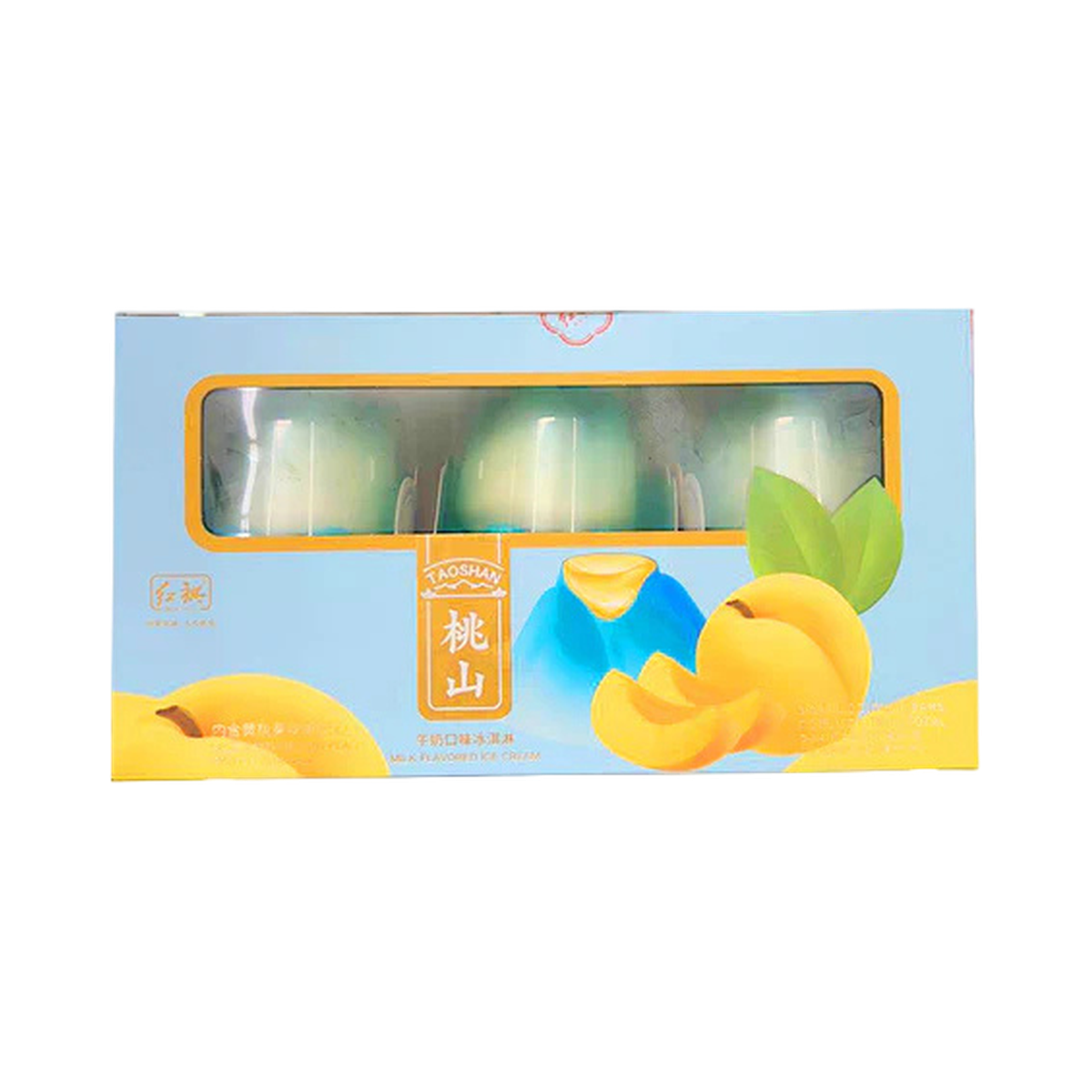 Peach Mountain Mochi Ice Cream – Fruity Asian Frozen Dessert