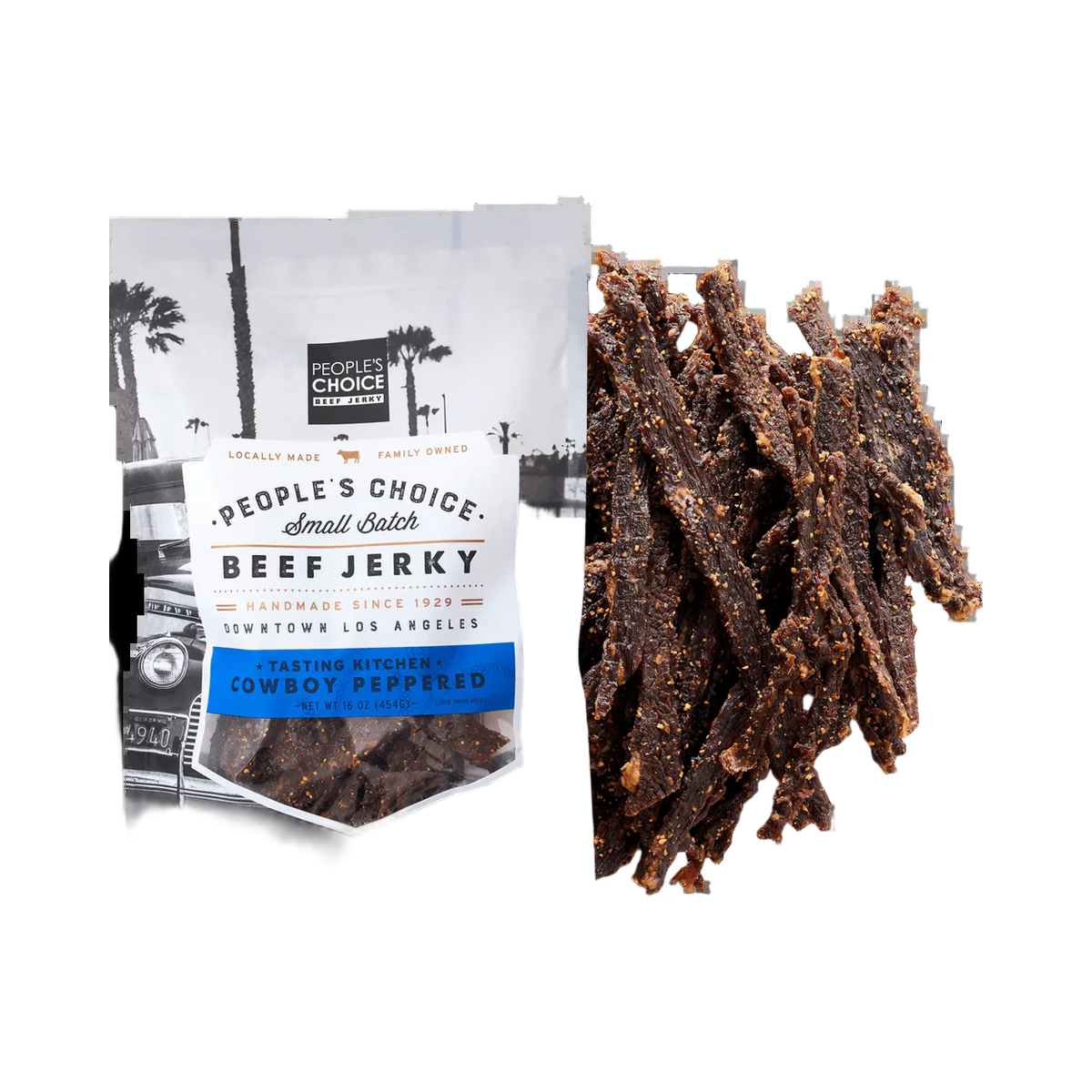 People's Choice - Cowboy Peppered Beef Jerky