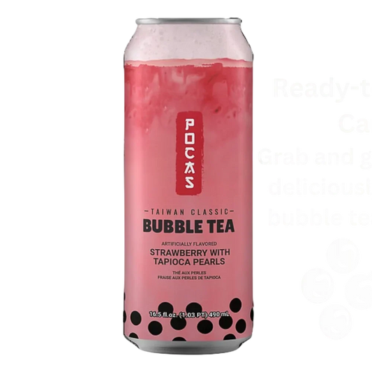Pocas - Bubble Tea Strawberry