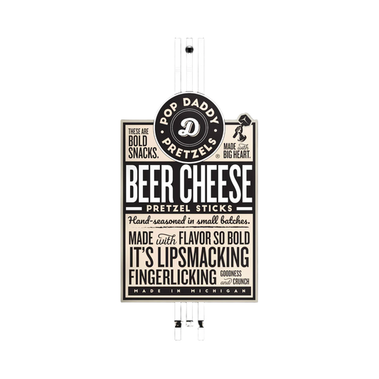 Pop Daddy - Beer Cheese Seasoned Pretzels