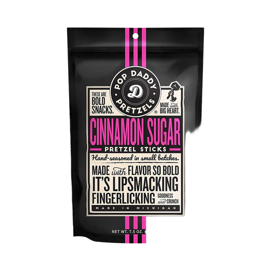 Pop Daddy - Cinnamon Sugar Pretzel Sticks