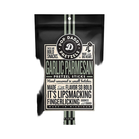 Pop Daddy - Garlic Parmesan Pretzel Sticks