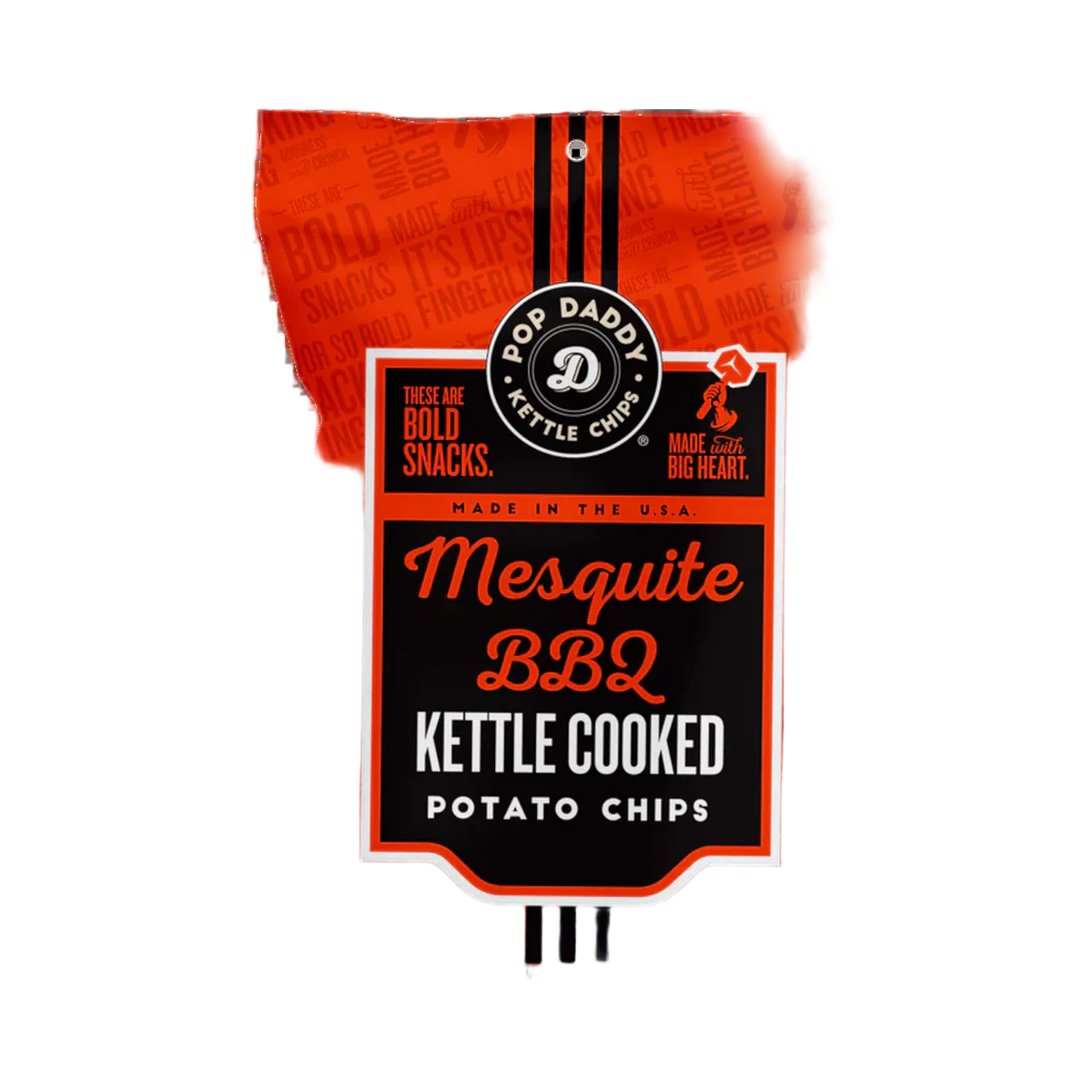 Pop Daddy Kettle Chips - Mesquite BBQ