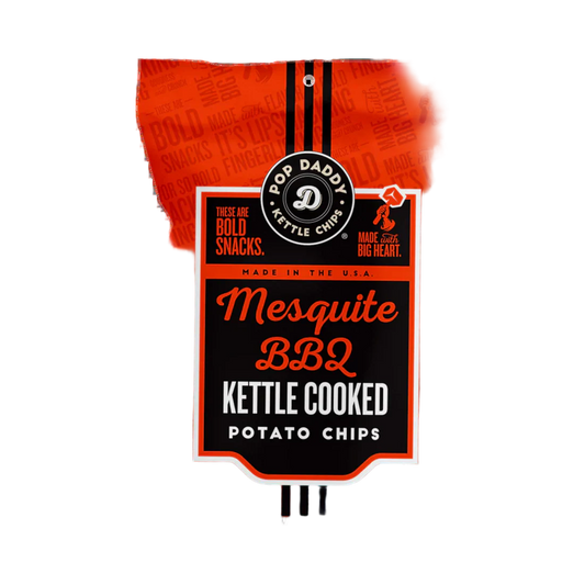 Pop Daddy Kettle Chips - Mesquite BBQ