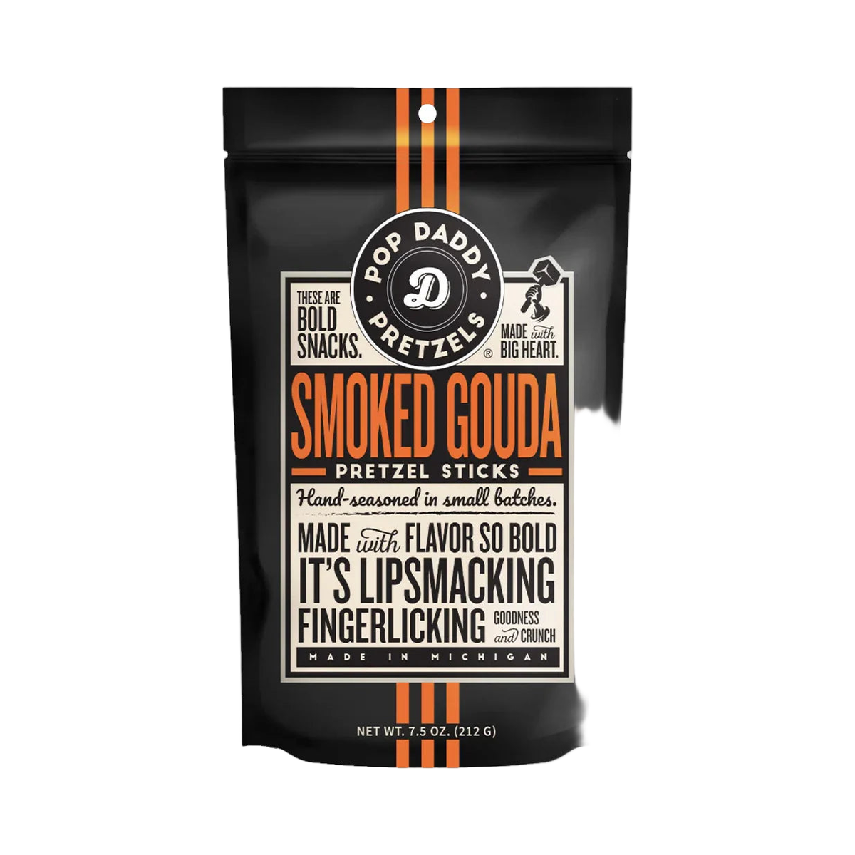 Pop Daddy - Smoked Gouda Pretzel Sticks