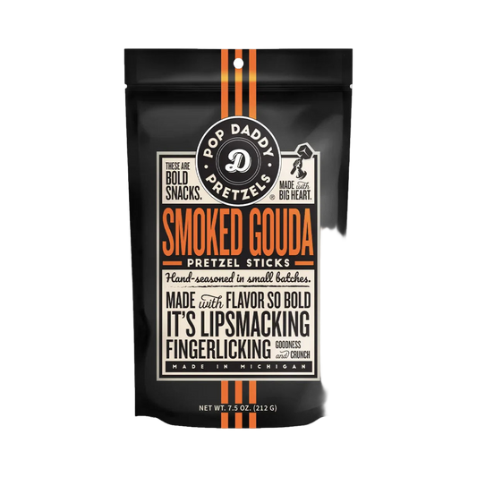 Pop Daddy - Smoked Gouda Pretzel Sticks