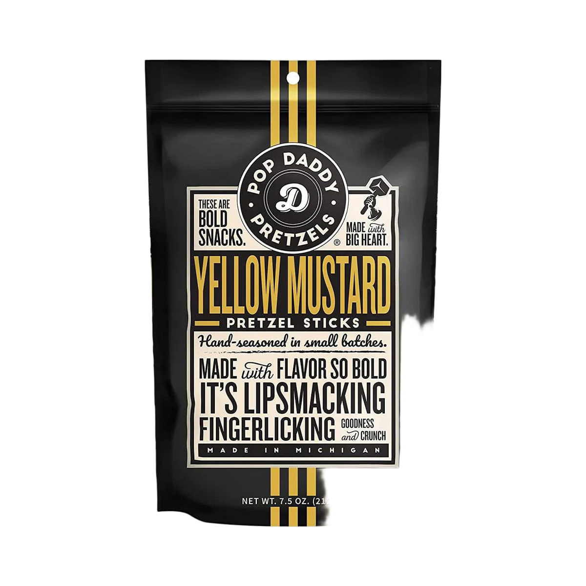 Pop Daddy - Yellow Mustard Pretzel Sticks
