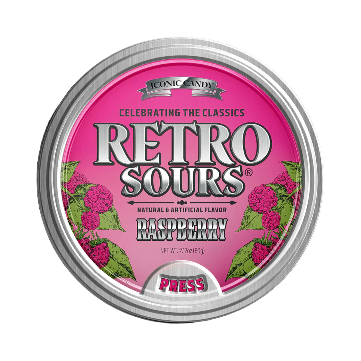 Retro Sours - Raspberry