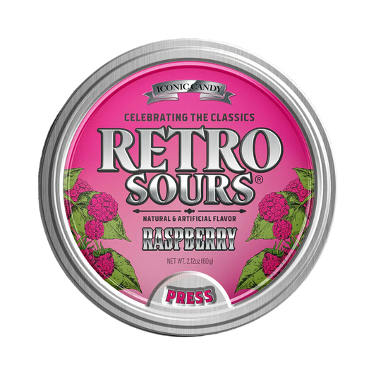 Retro Sours - Raspberry