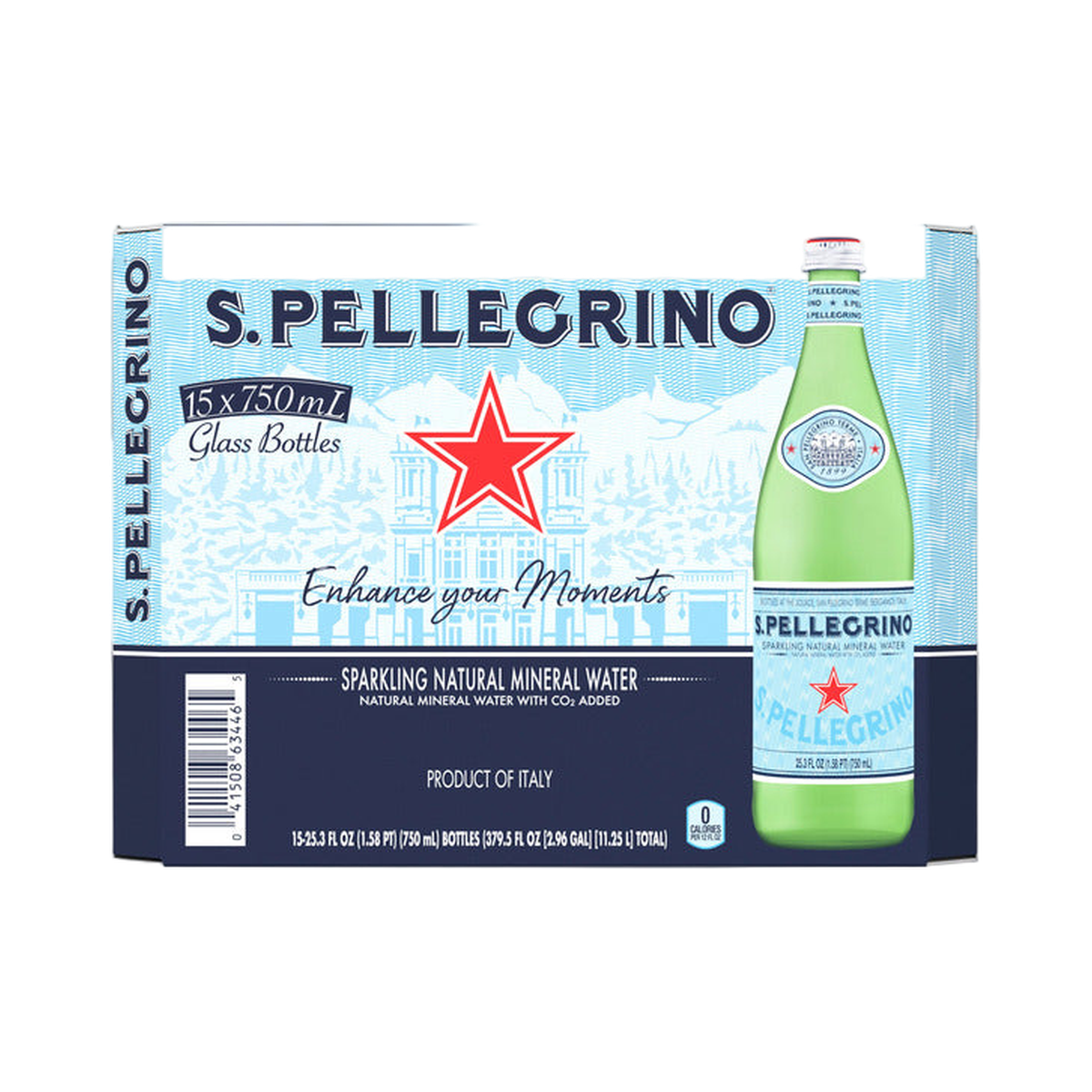 S.Pellegrino Sparkling Natural Mineral Water