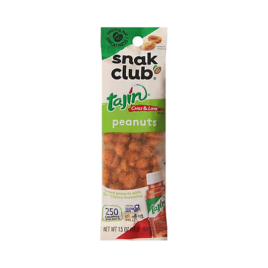 Snak Club 1.5 oz - Tajin Peanuts
