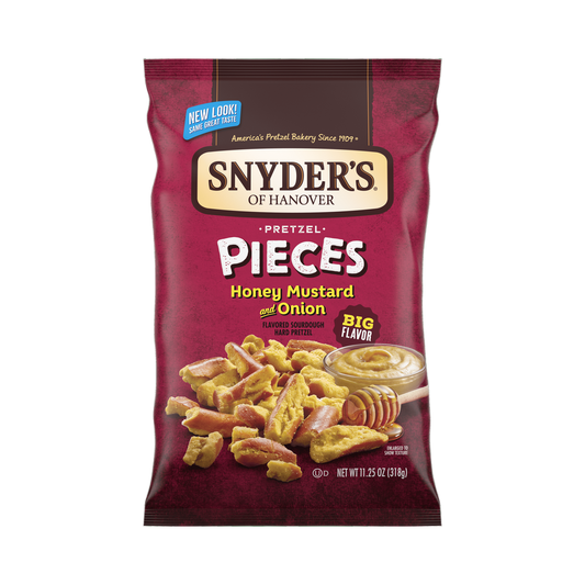 Snyder's Pretzel Pieces - Honey Mustard with Onion