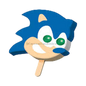 Sonic Face Ice Cream