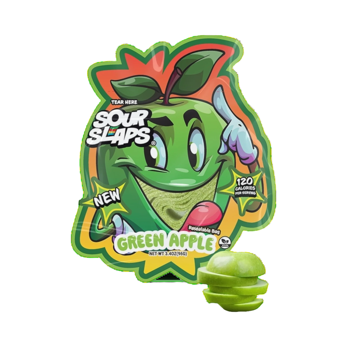Sour Slaps - Green Apple