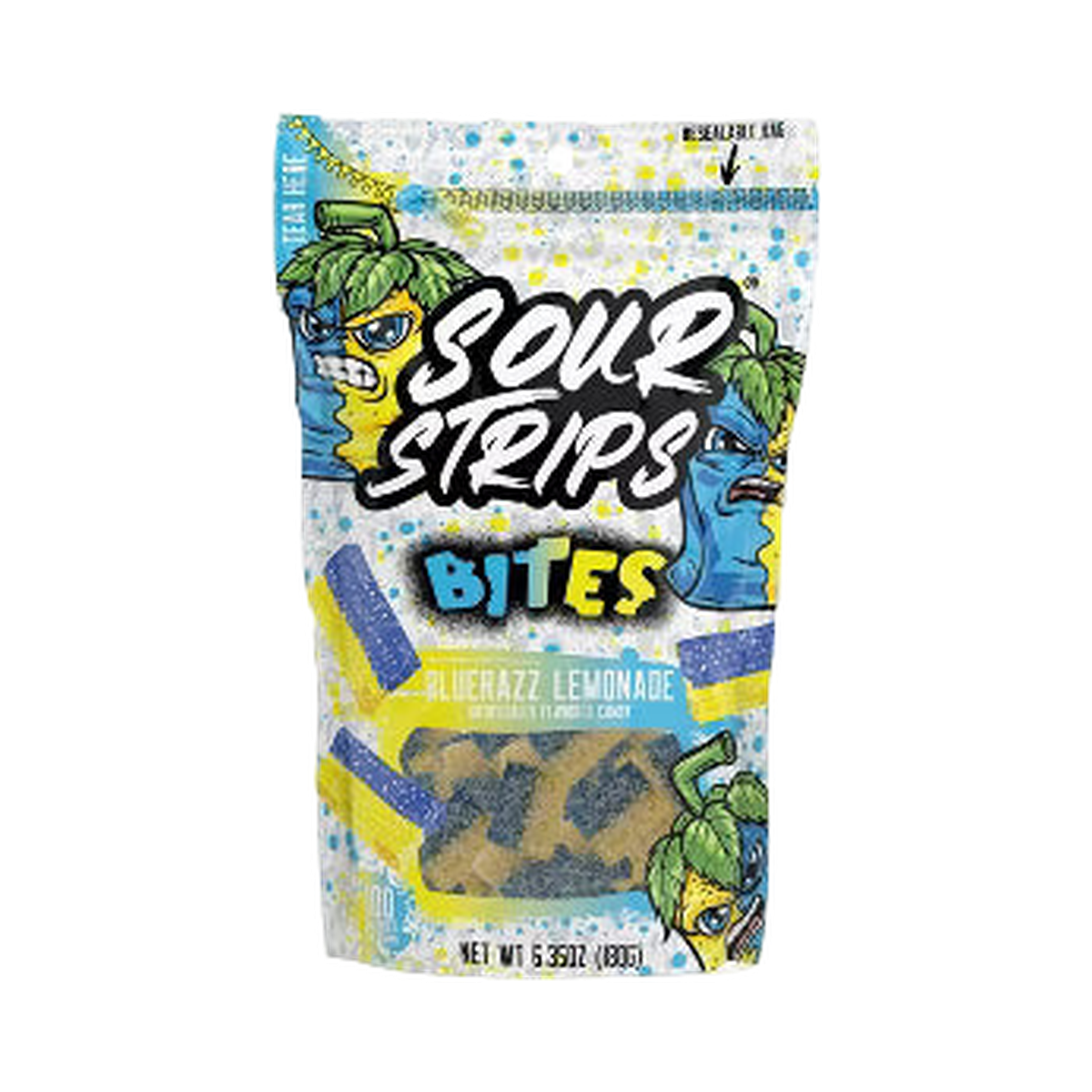 Sour Strips Bites - Bluerazz Lemonade