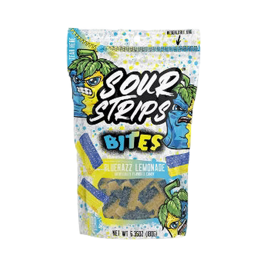 Sour Strips Bites - Bluerazz Lemonade