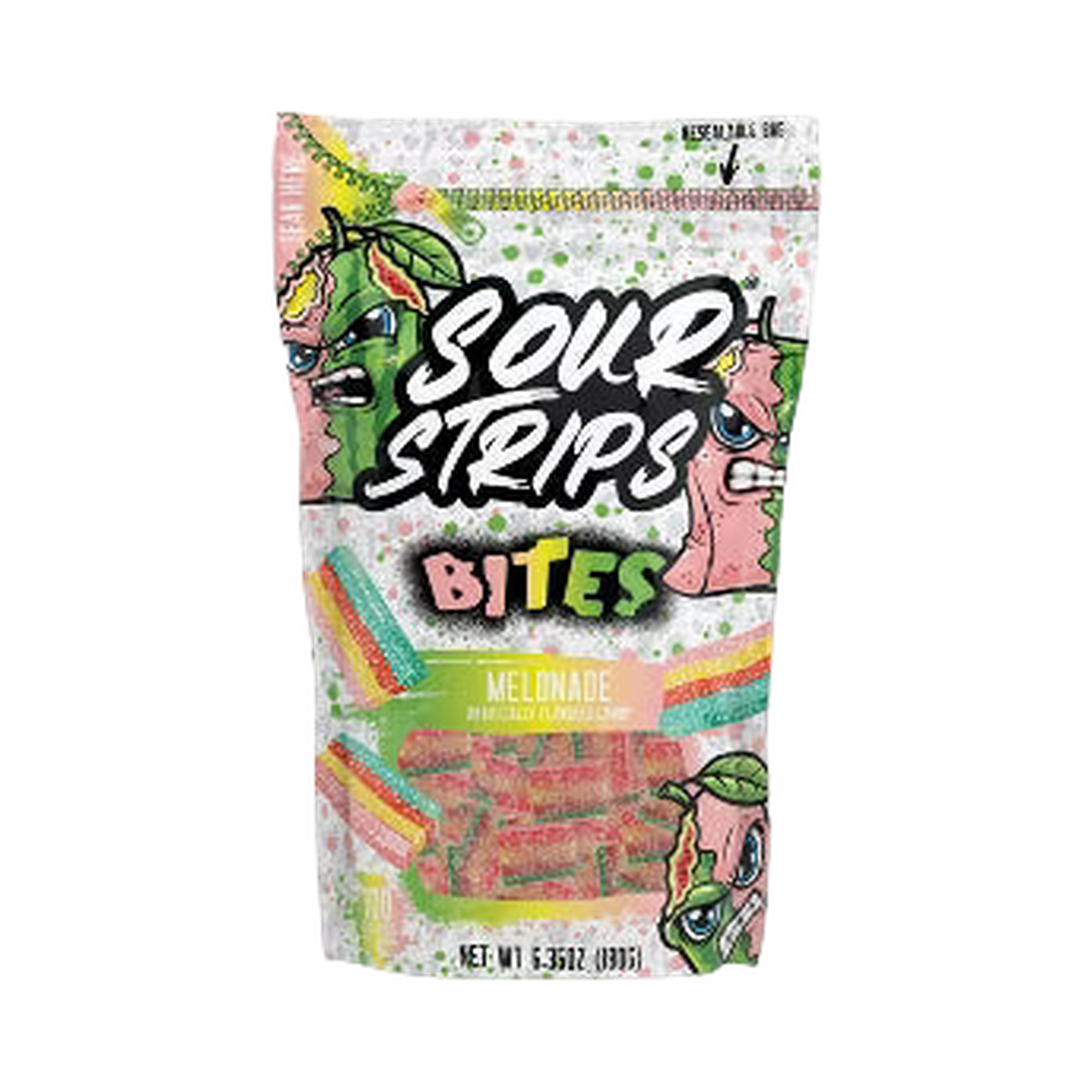 Sour Strips Bites - Melonade