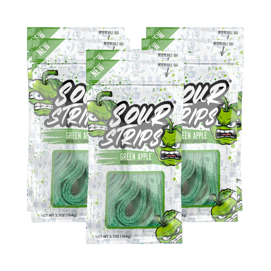 Sour Strips - Green Apple