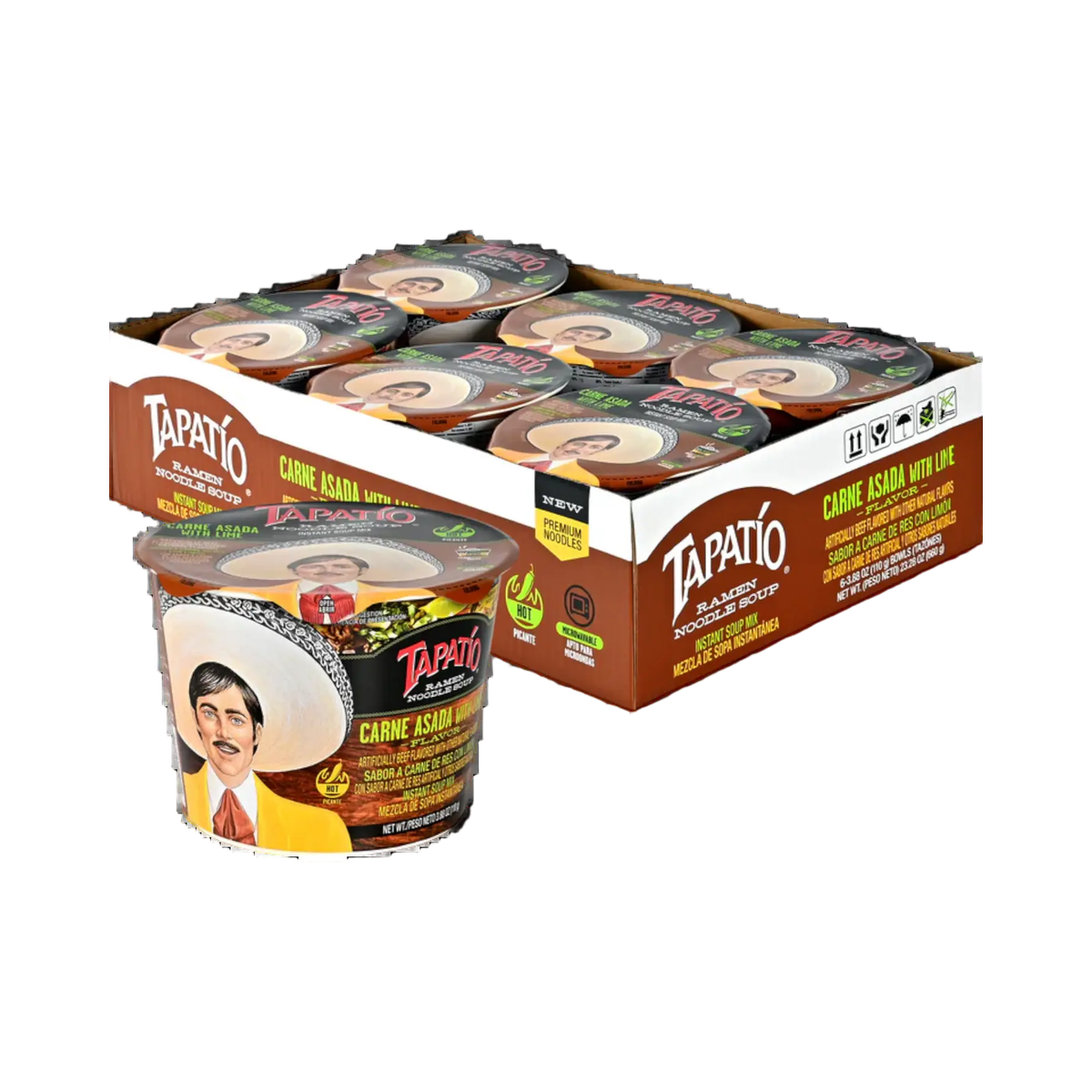 Tapatio Carne Asada with Lime