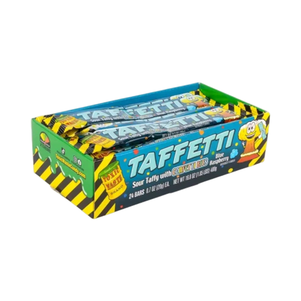Toxic Waste Taffetti - Blue Raspberry