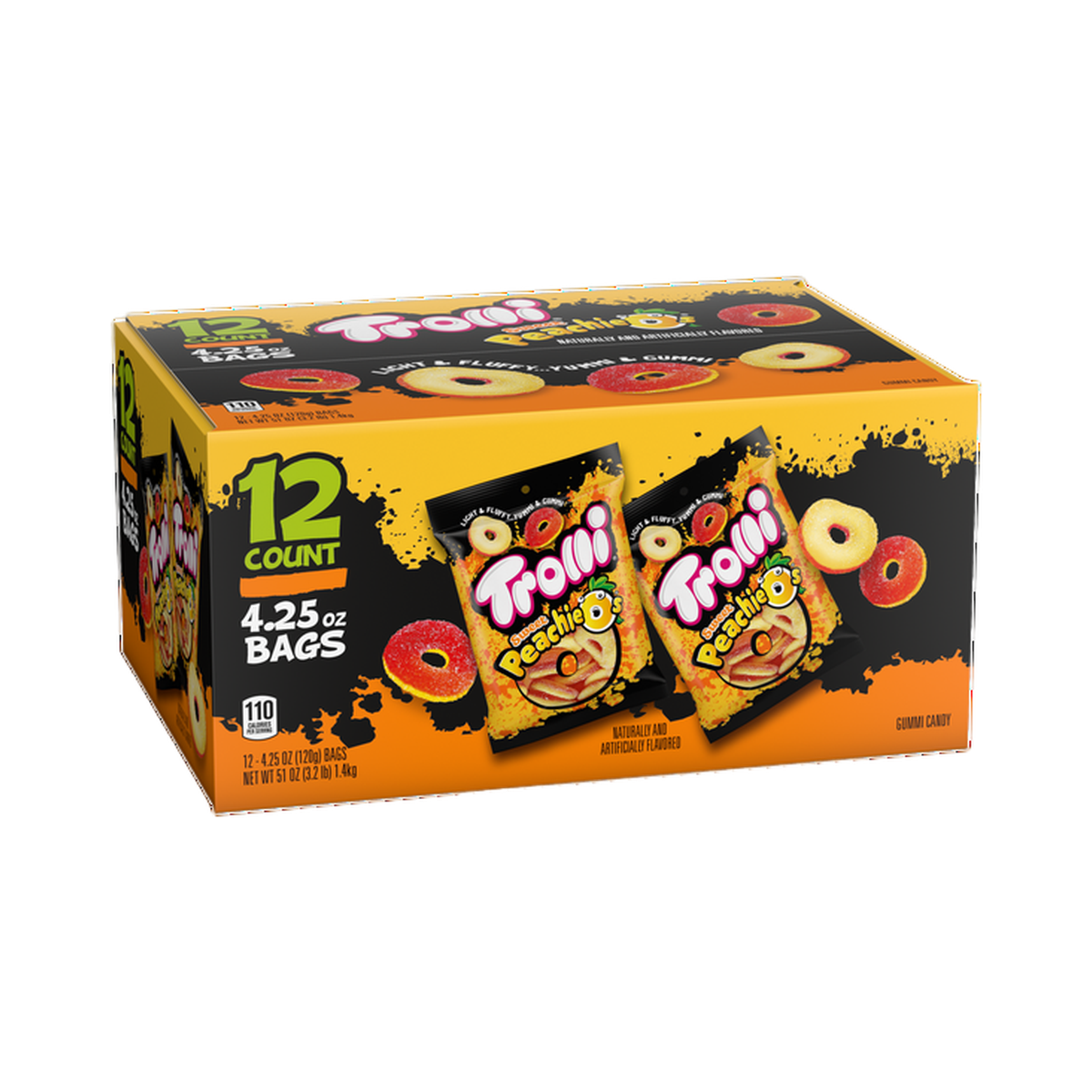 Trolli - Peachie O's
