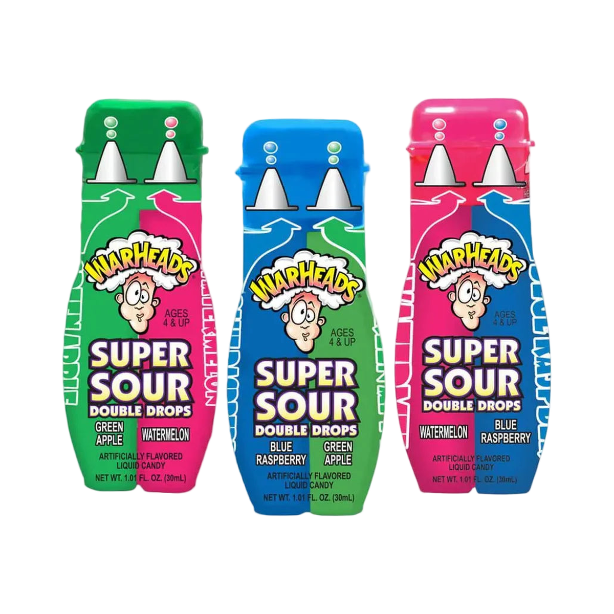 Warheads - Super Sour Double Drops